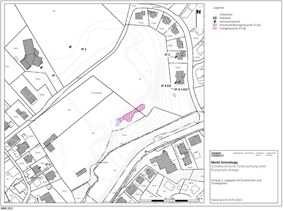 Lageplan Pumptrack Scheidegg