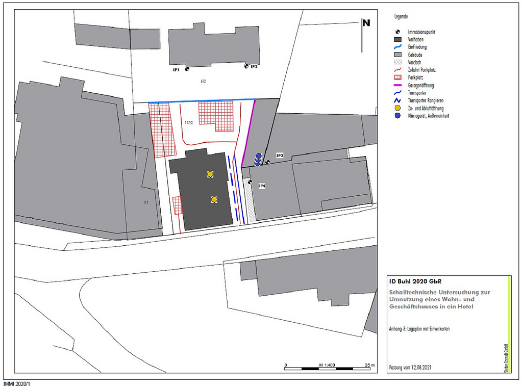 Lageplan Wohn- und Geschäftshaus Immenstadt