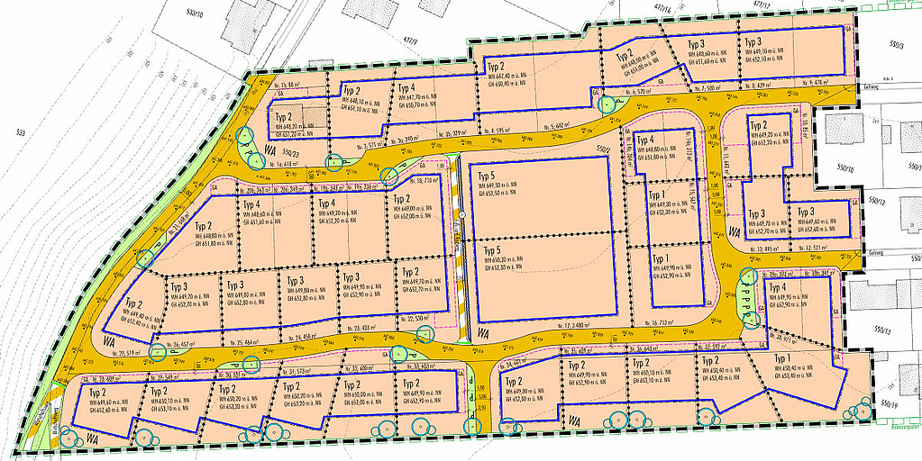 Bebauungsplan Hetzlinshofen