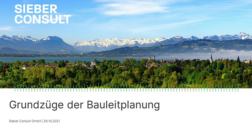 Titelblatt einer Präsentation