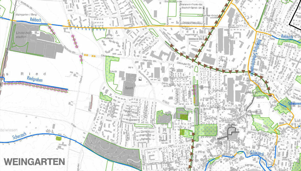 Weingarten Grünraumkonzept