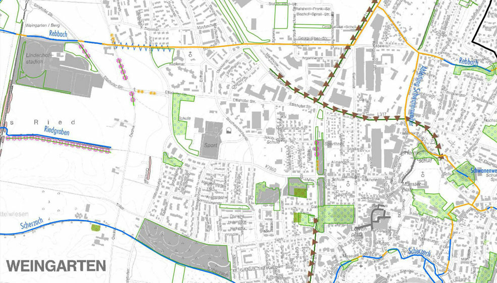 Weingarten Grünraumkonzept