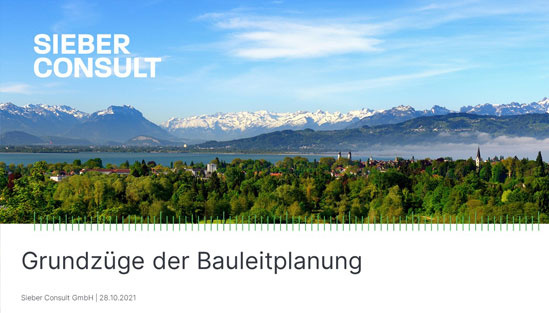 Titelblatt einer Präsentation