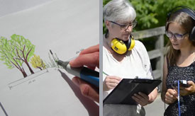 Menschen bei Planung