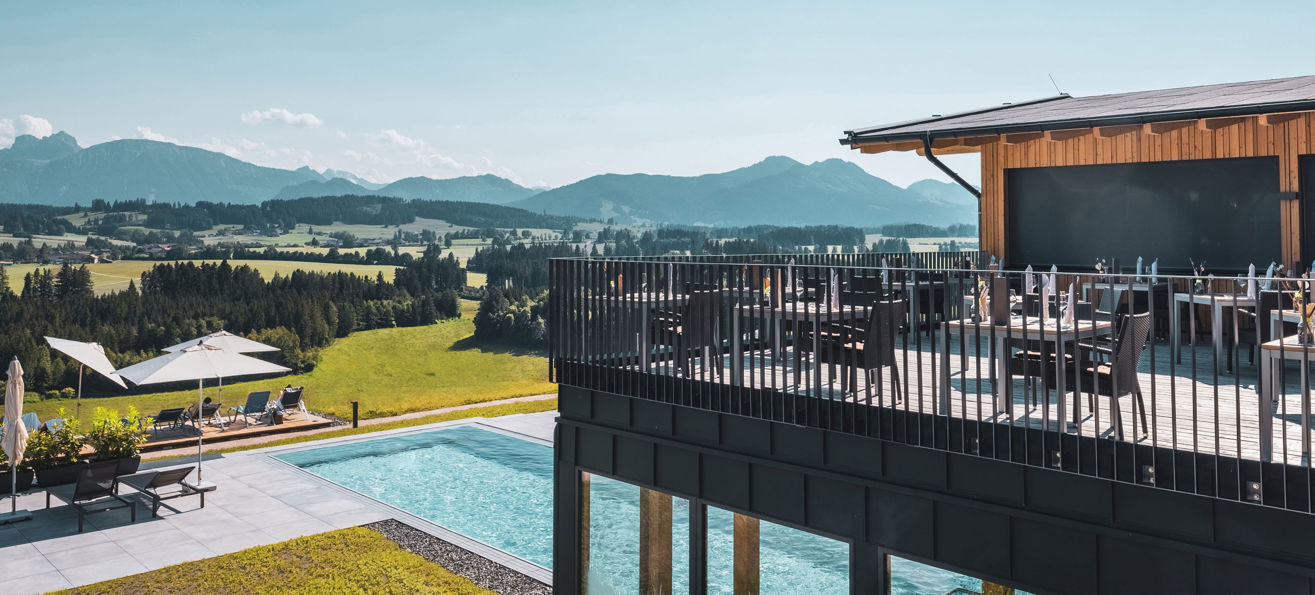 Landhotel Panorama Aussicht